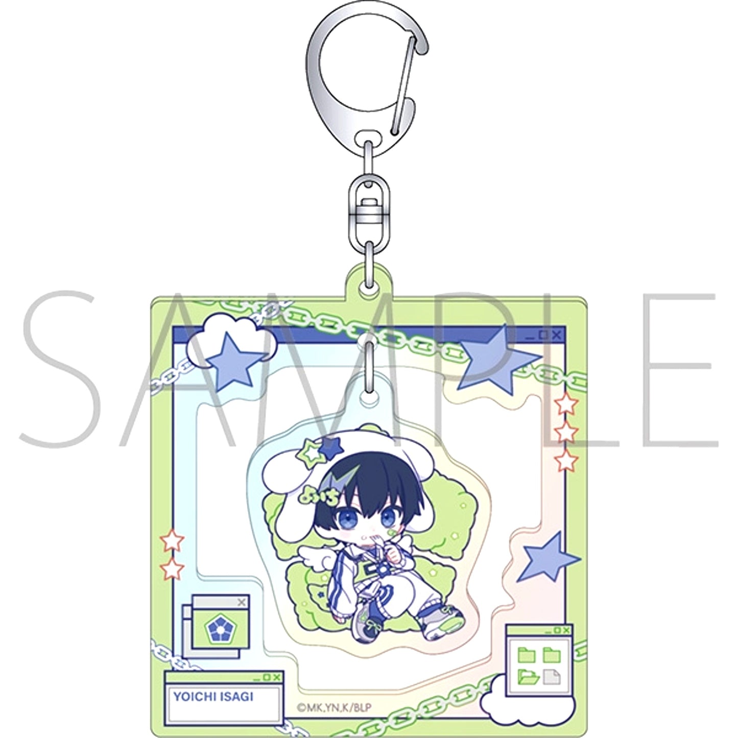 Blue Lock Season 2 Swaying Acrylic Keychain / Yoichi Isagi Pastel Pop Vol.3 [NEW]