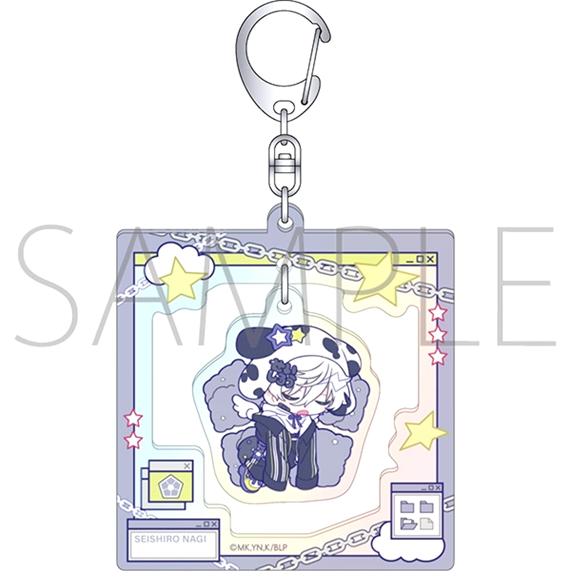 Blue Lock Season 2 Yurayura Acrylic Keychain / Seishiro Nagi Pastel Pop Vol.3 [NEW]