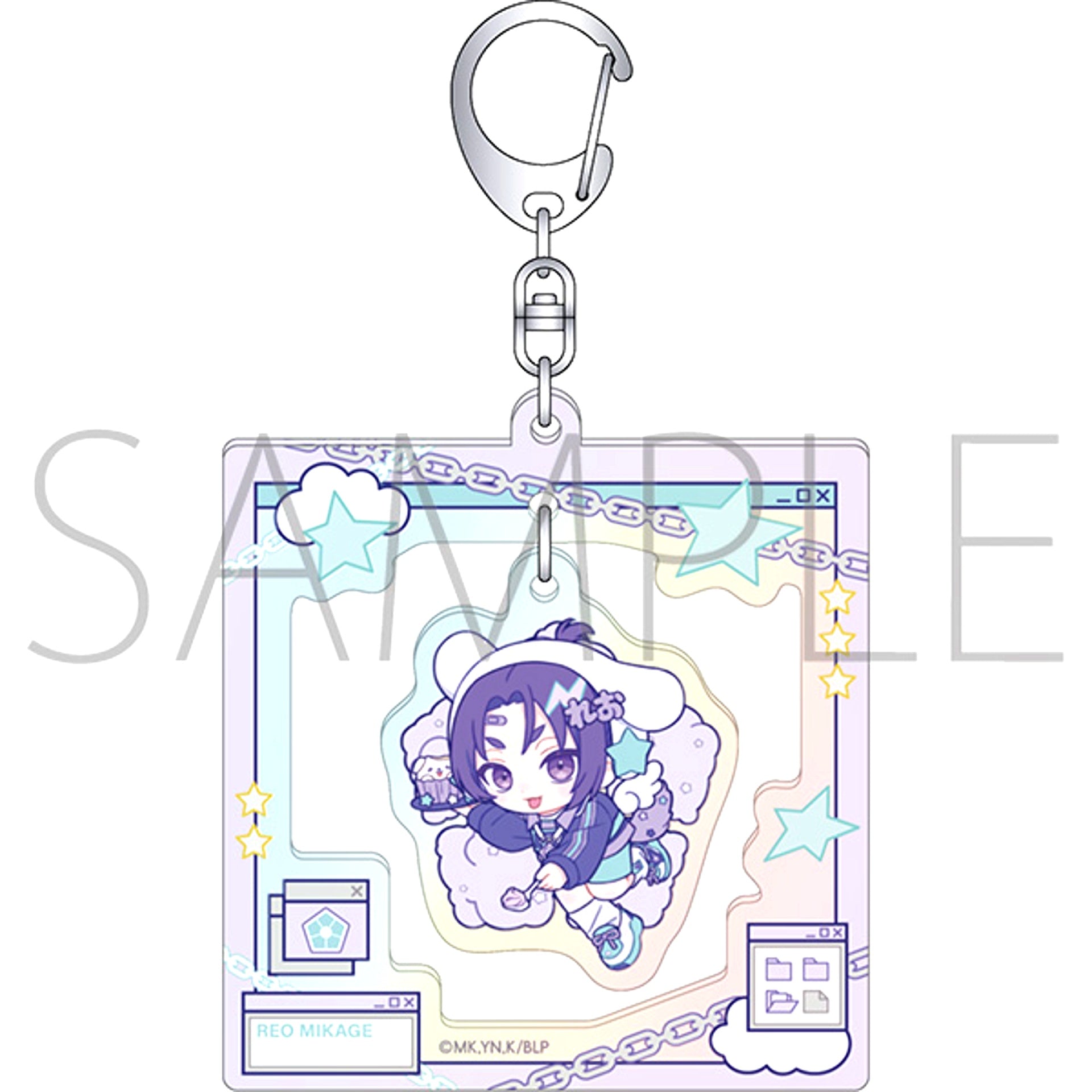 Blue Lock Season 2 Swaying Acrylic Keychain / Reo Mikage Pastel Pop Vol.3 [NEW]