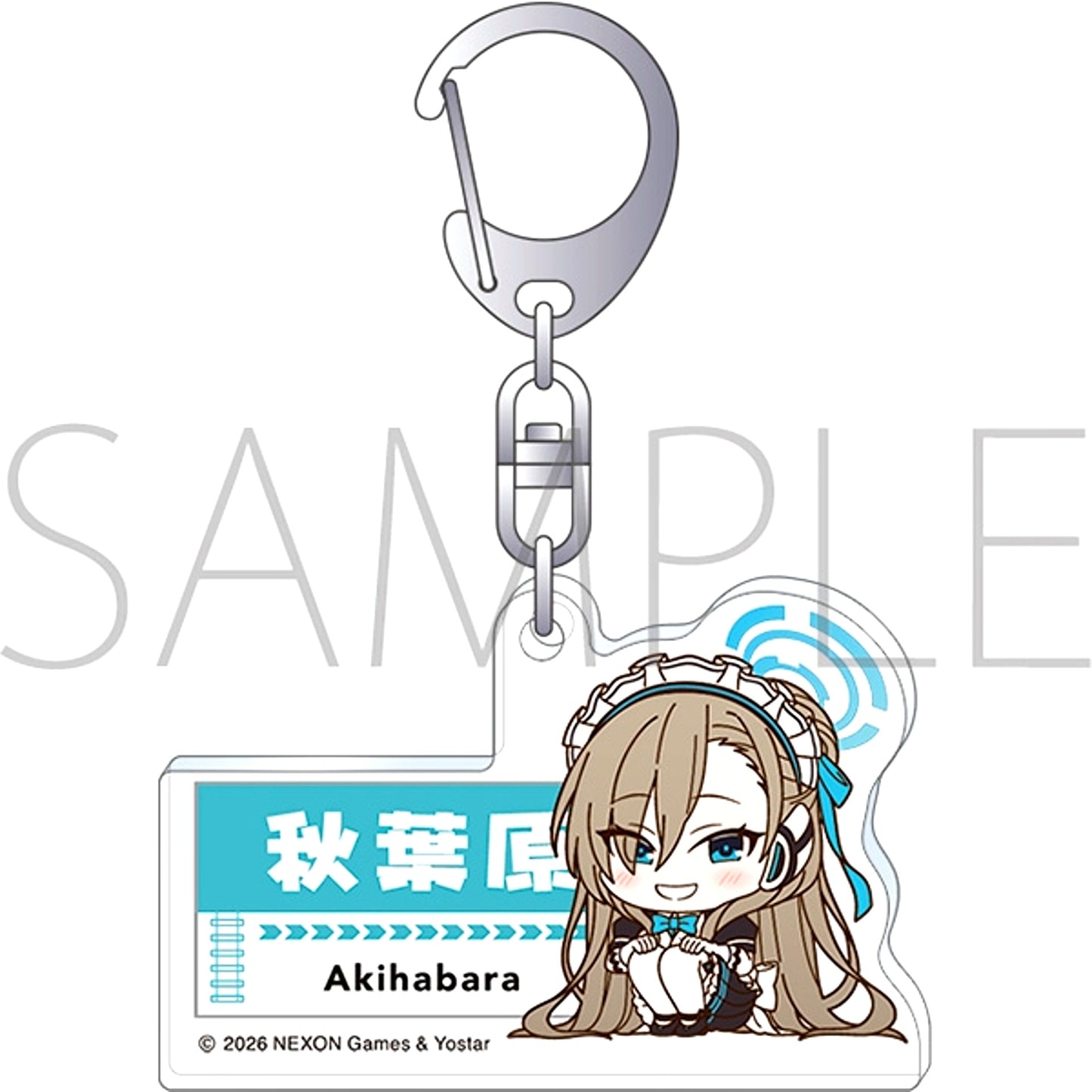 Blue Archive Local Acrylic Keychain / Asuna Goods - Keychain [NEW]