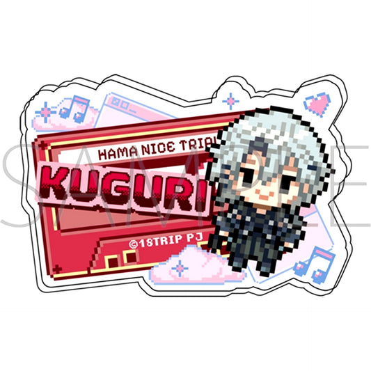 18TRIP Name Acrylic Badge / Hisomu Doumeki Dot Illustration [NEW]