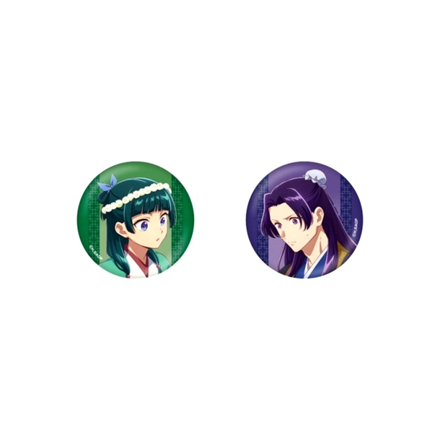 The Apothecary Diaries Can Badge Set (White Clover) [NEW]