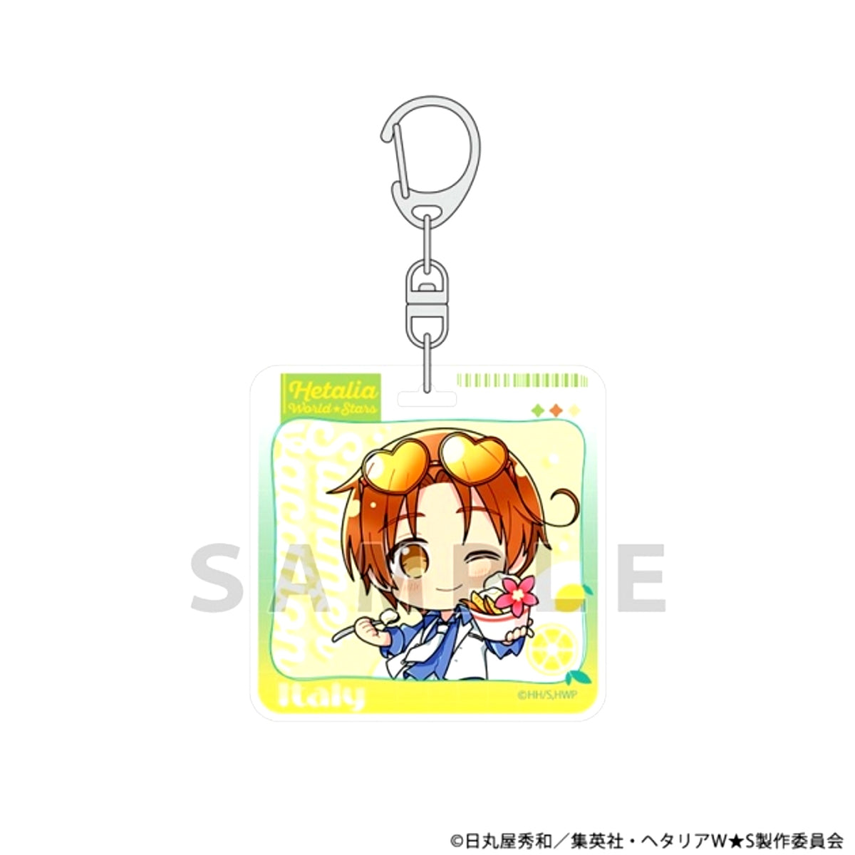 Hetalia World Stars Acrylic Keychain (Italy / Summer Vacation) Goods - Keychain [NEW]