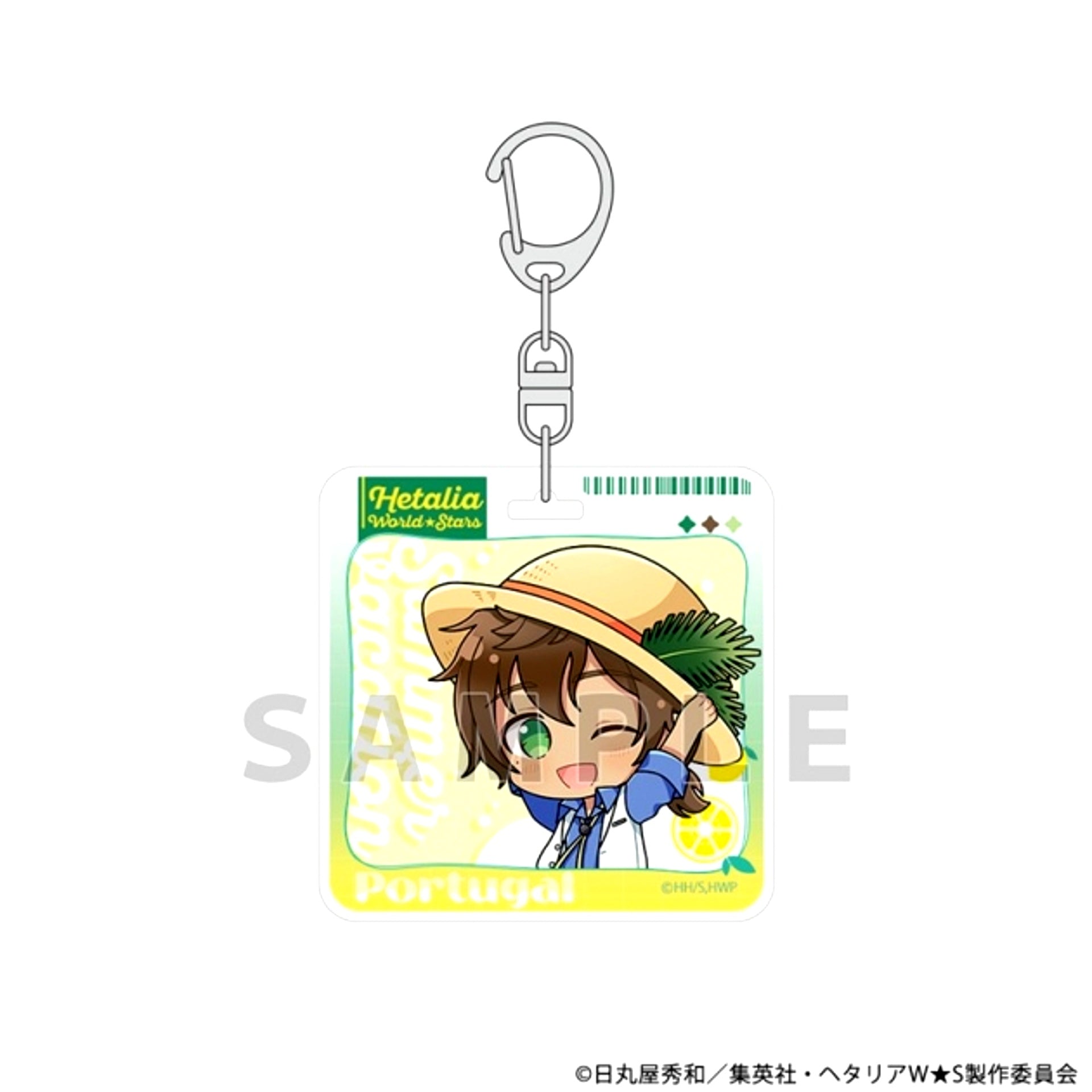 Hetalia World Stars Acrylic Keychain (Portugal / Summer Vacation) Goods - Keychain [NEW]