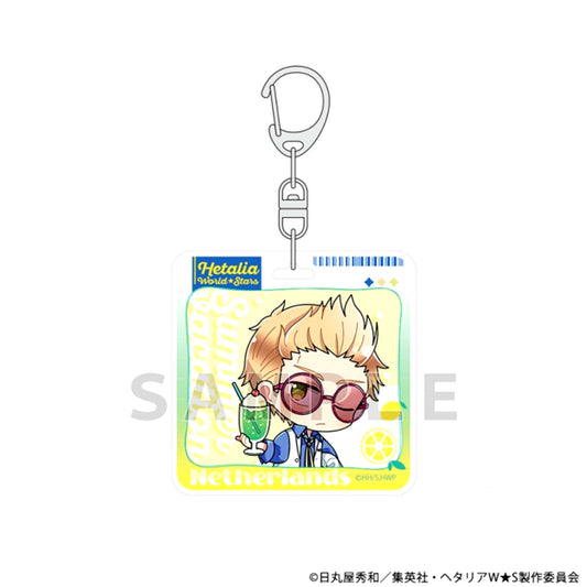 Hetalia World Stars Acrylic Keychain (Netherlands / Summer Vacation) [NEW]