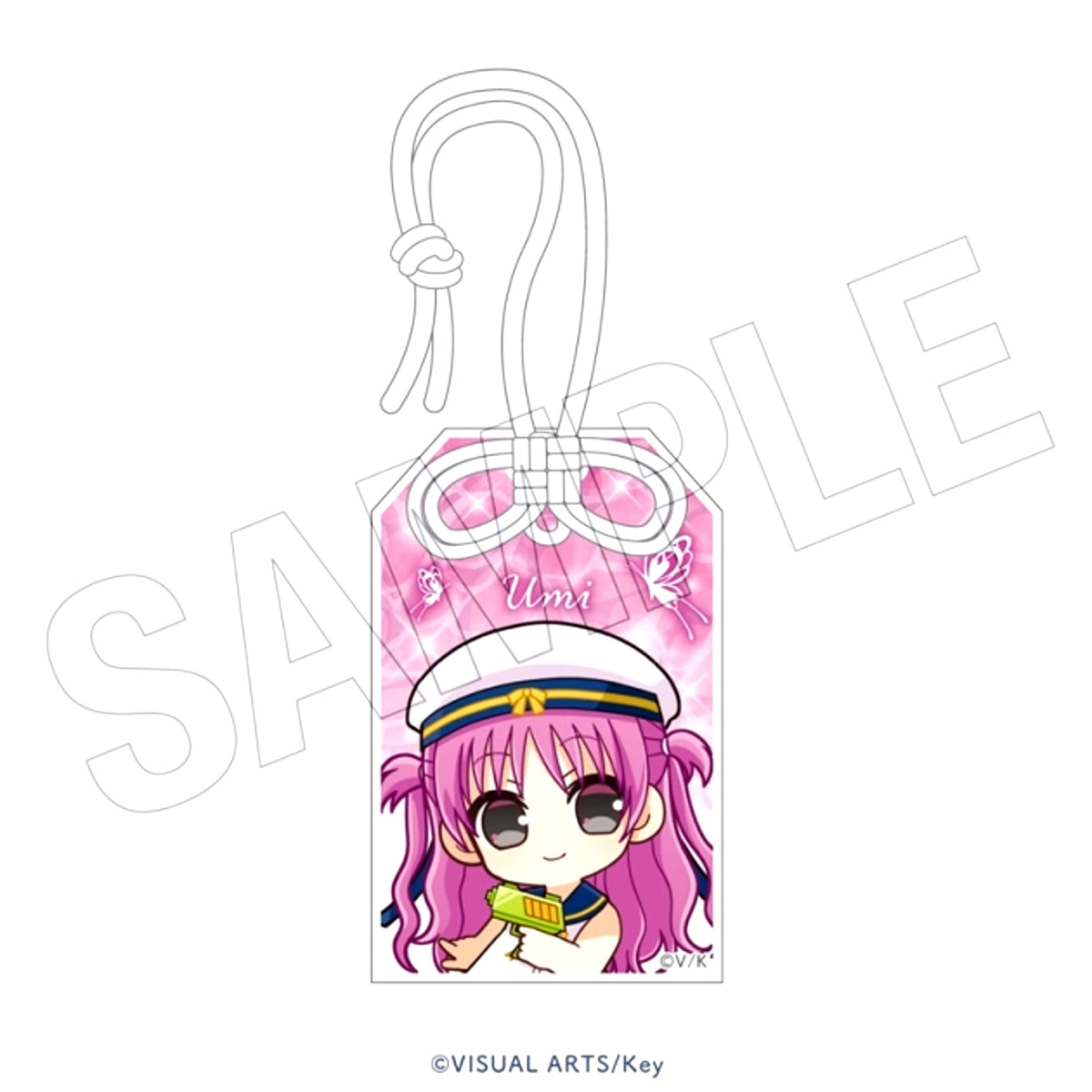 Summer Pockets REFLECTION BLUE <Water Play> Acrylic Omamori Charm (Kato Umi) [NEW]