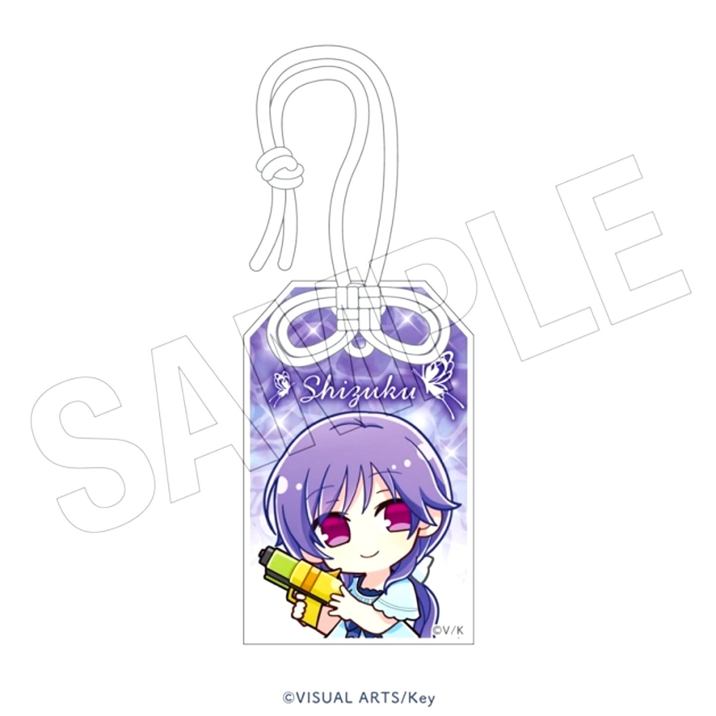 Summer Pockets REFLECTION BLUE (Water Play) Acrylic Omamori Charm (Shizuku Mizuori) [NEW]