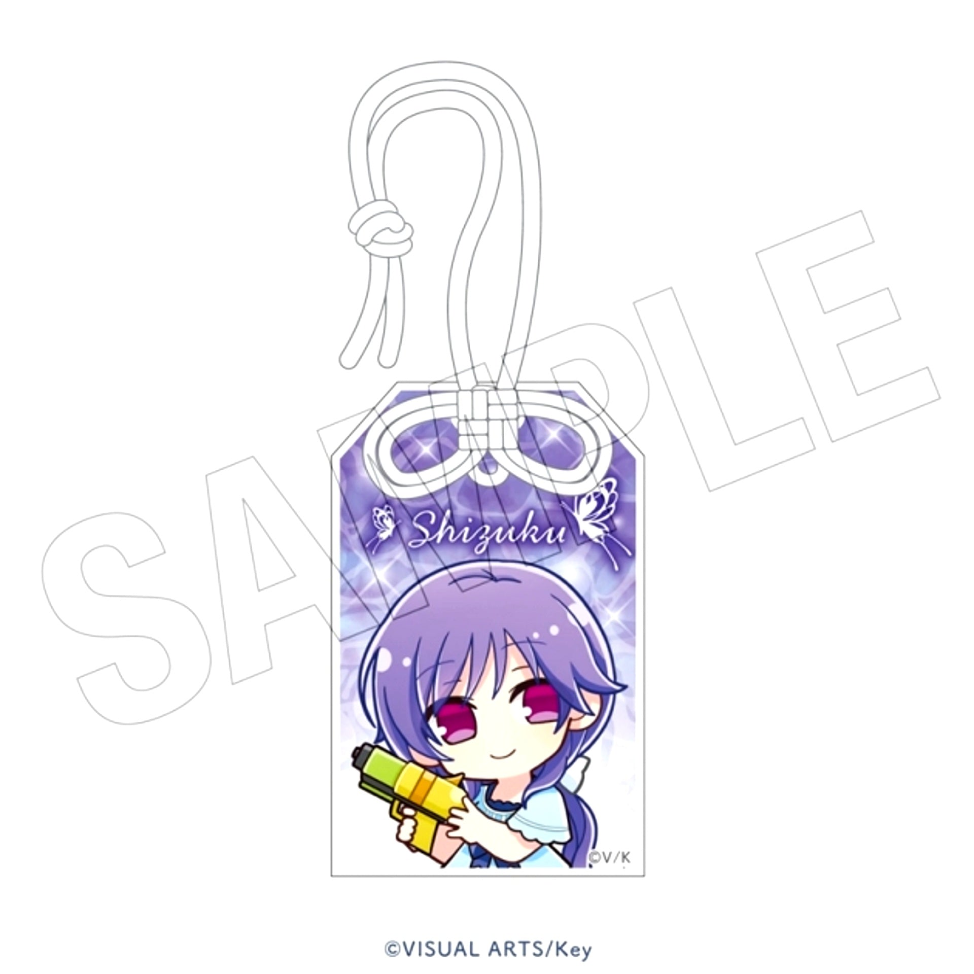 Summer Pockets REFLECTION BLUE (Water Play) Acrylic Omamori Charm (Shizuku Mizuori) [NEW]