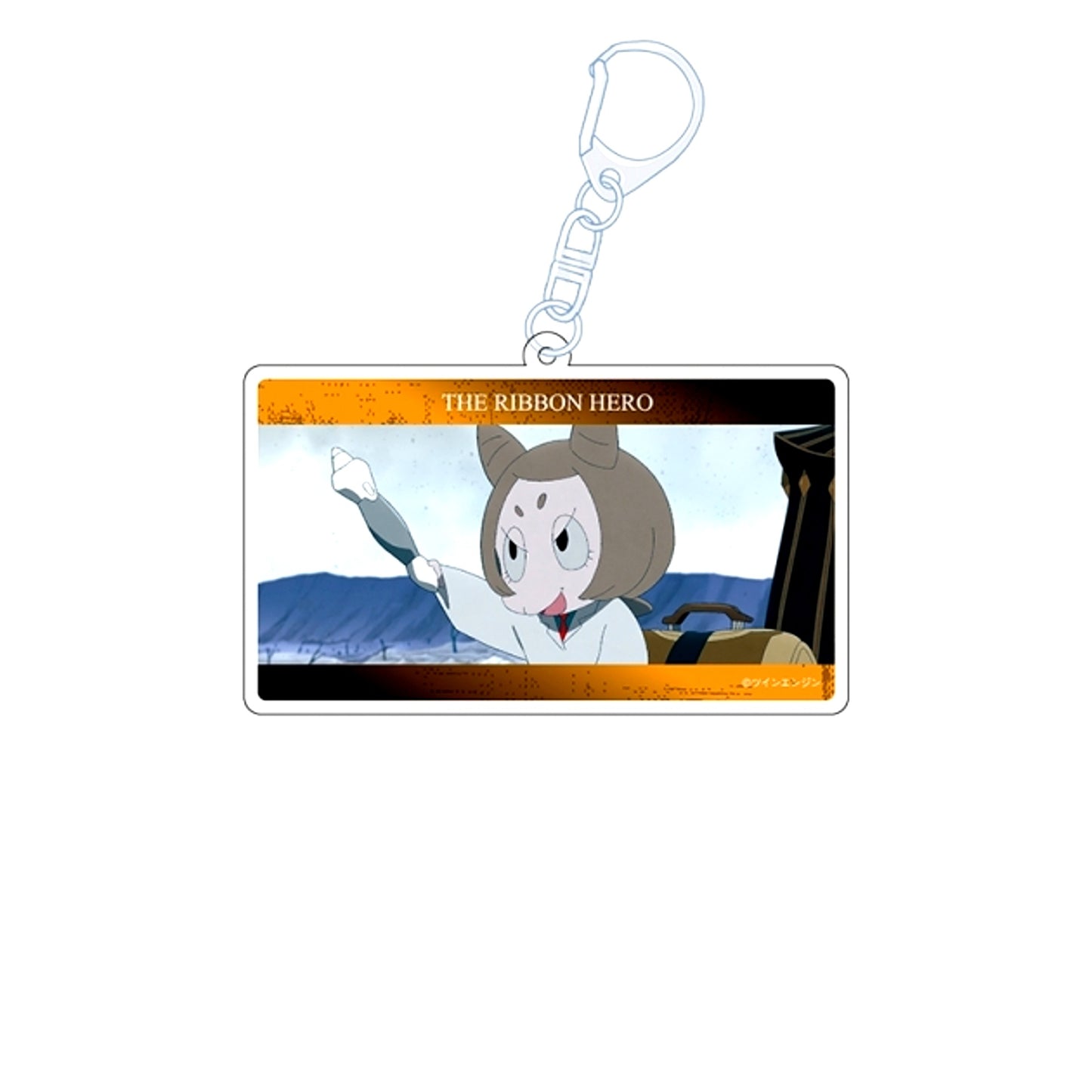 THE RIBBON HERO Acrylic Keychain Zirco [NEW]