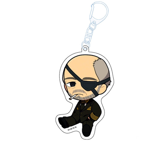 TV Anime Nihon Sangoku Petanko Acrylic Keychain Mitsuhide Ryumon [NEW]