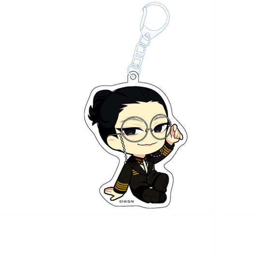 TV Anime Nihon Sangoku Petanko Acrylic Keychain Yasuaki Kaku [NEW]