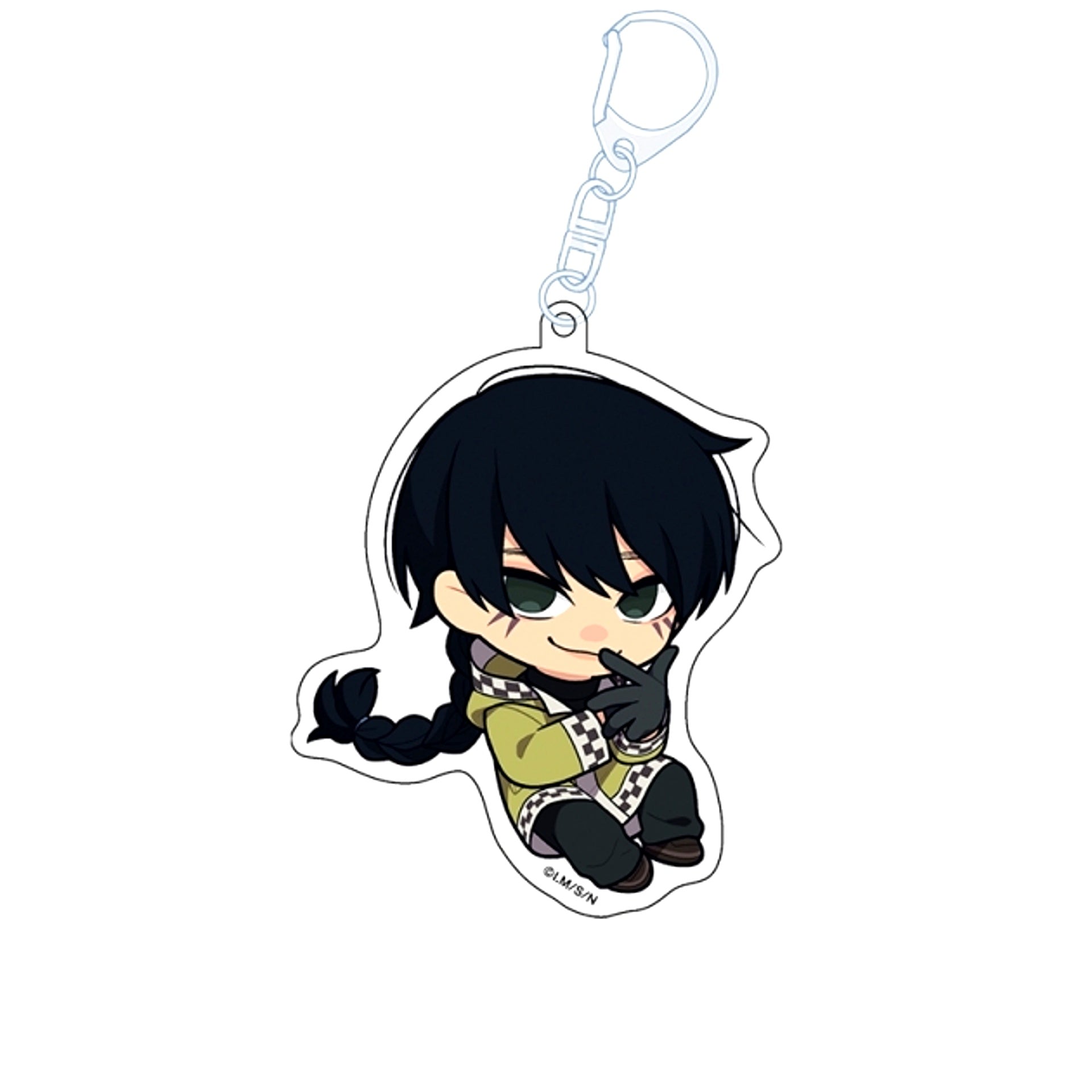 TV Anime Nihon Sangoku Petanko Acrylic Keychain Butojun Nagao [NEW]