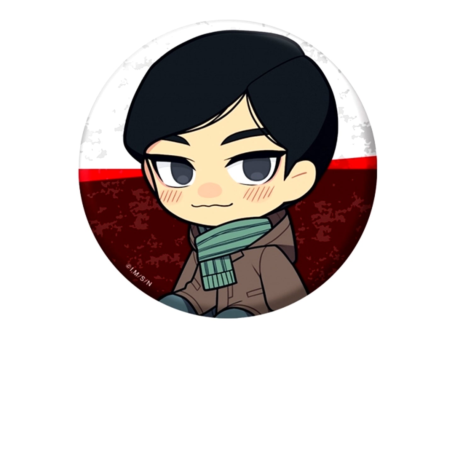 TV Anime Nihon Sangoku Petanko Can Badge Seiki Misumi (Age 15) [NEW]