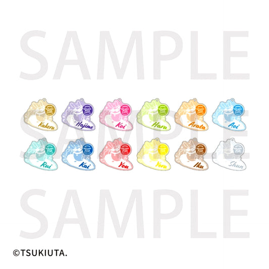 TSUKINO SPLASH SODA LAND Trading Aurora Acrylic Keychain TSUKINO SPLASH SODA LAND ver. Goods - Keychain animate cafe [NEW]