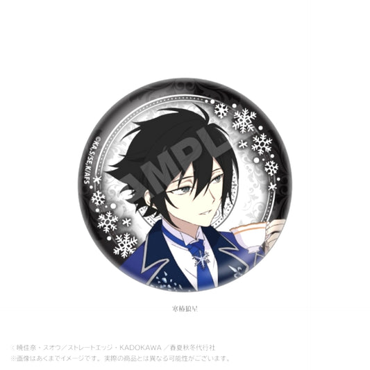 TV Anime "The Agents of the Four Seasons: Dance of Spring" Can Badge Tea Party ver. Kantsubaki Rousei (Reissue) [NEW]
