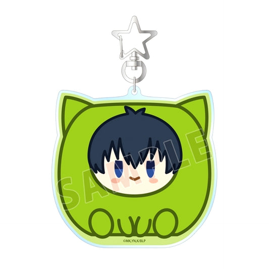 TV Anime "Blue Lock" Isagi Yoichi Kemokyubu BIG Acrylic Keychain [NEW]