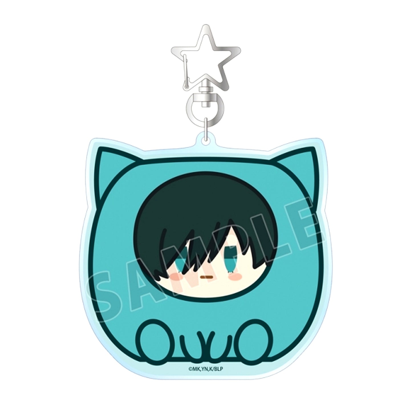 TV Anime "Blue Lock" Itoshi Rin Kemokyubu BIG Acrylic Keychain [NEW]