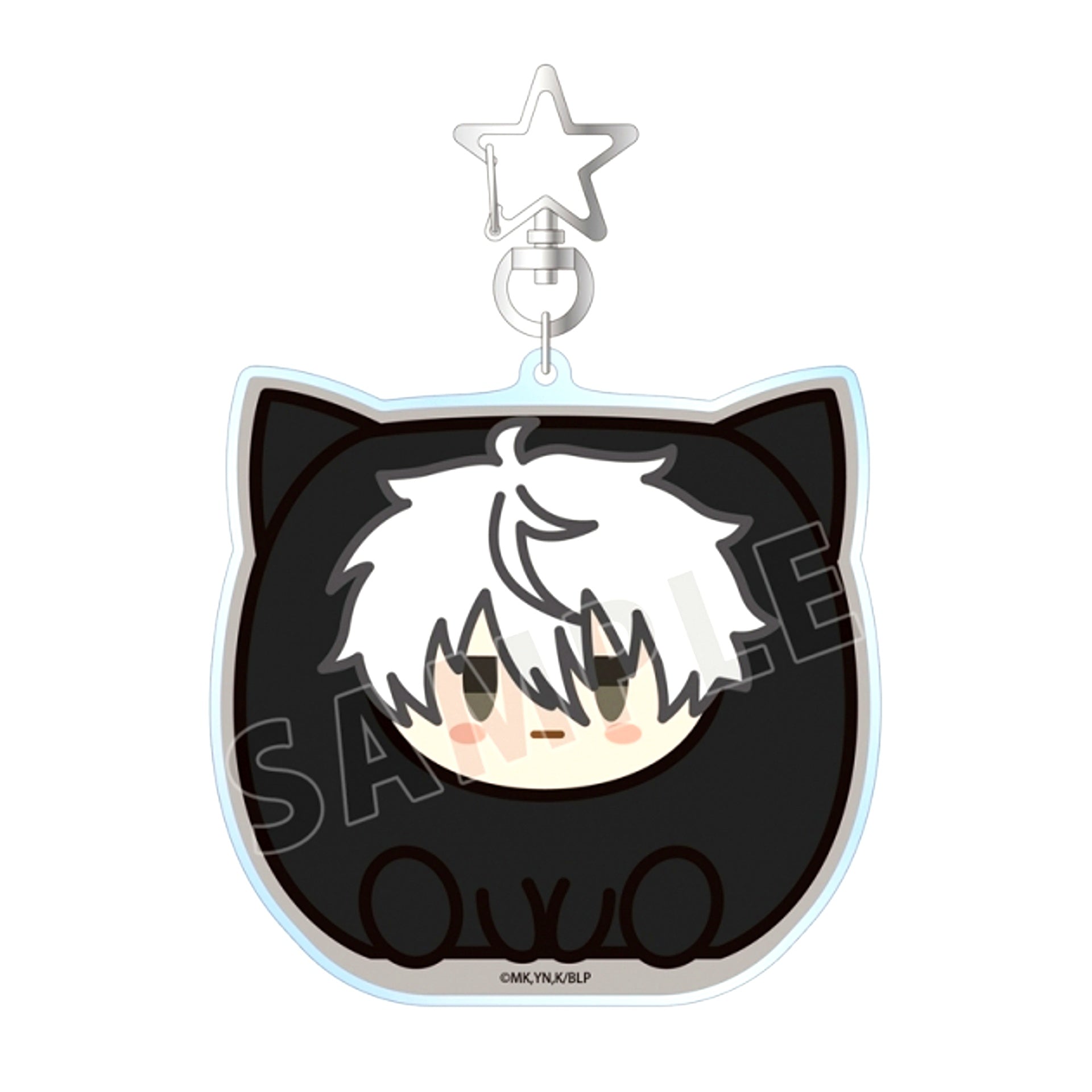 TV Anime "Blue Lock" Nagi Seishiro Kemokyubu BIG Acrylic Keychain [NEW]
