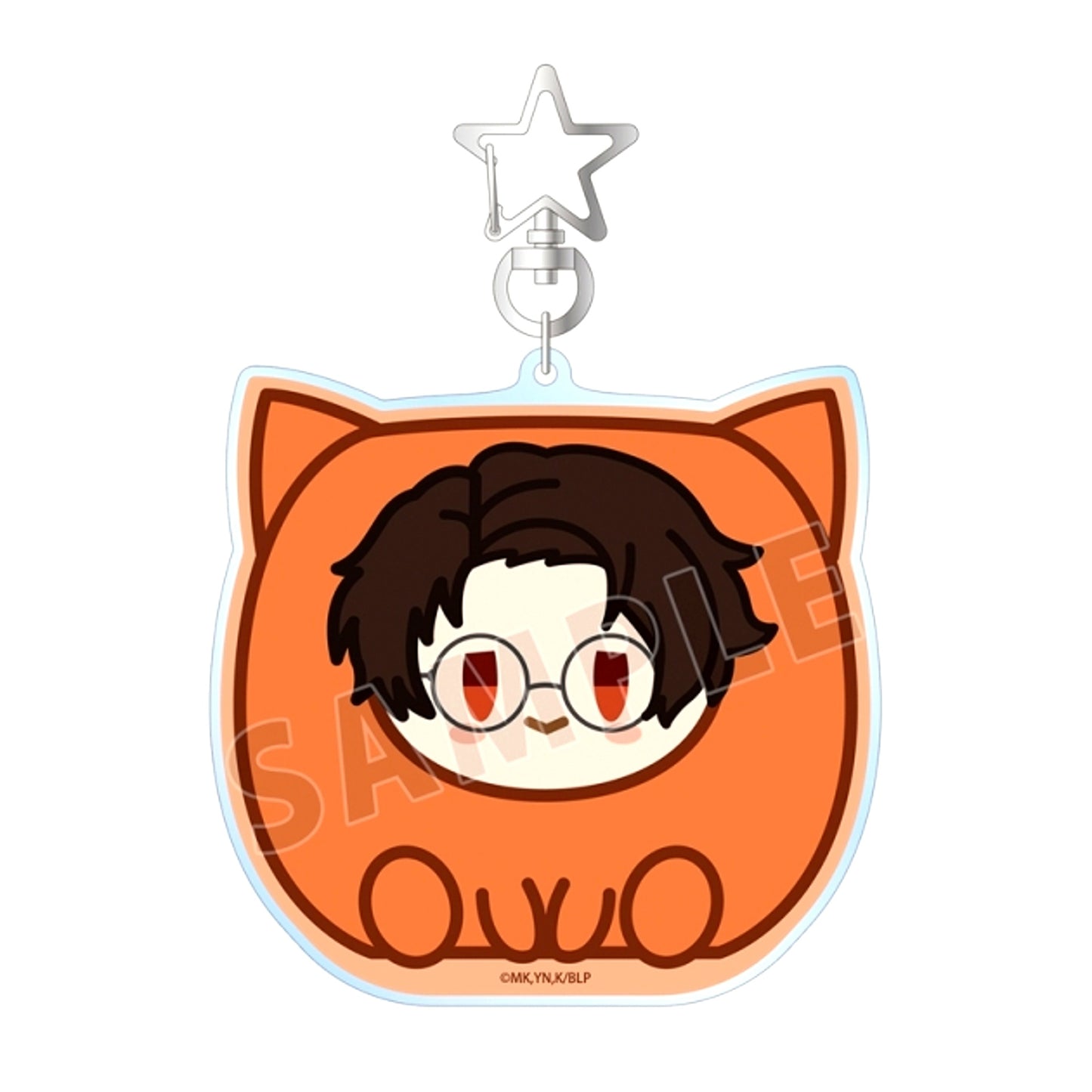 TV Anime "Blue Lock" Yukimiya Kenyu Kemokyubu BIG Acrylic Keychain [NEW]