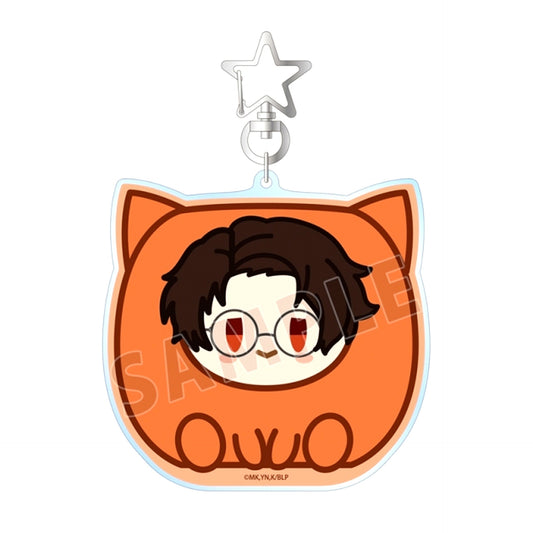 TV Anime "Blue Lock" Yukimiya Kenyu Kemokyubu BIG Acrylic Keychain [NEW]