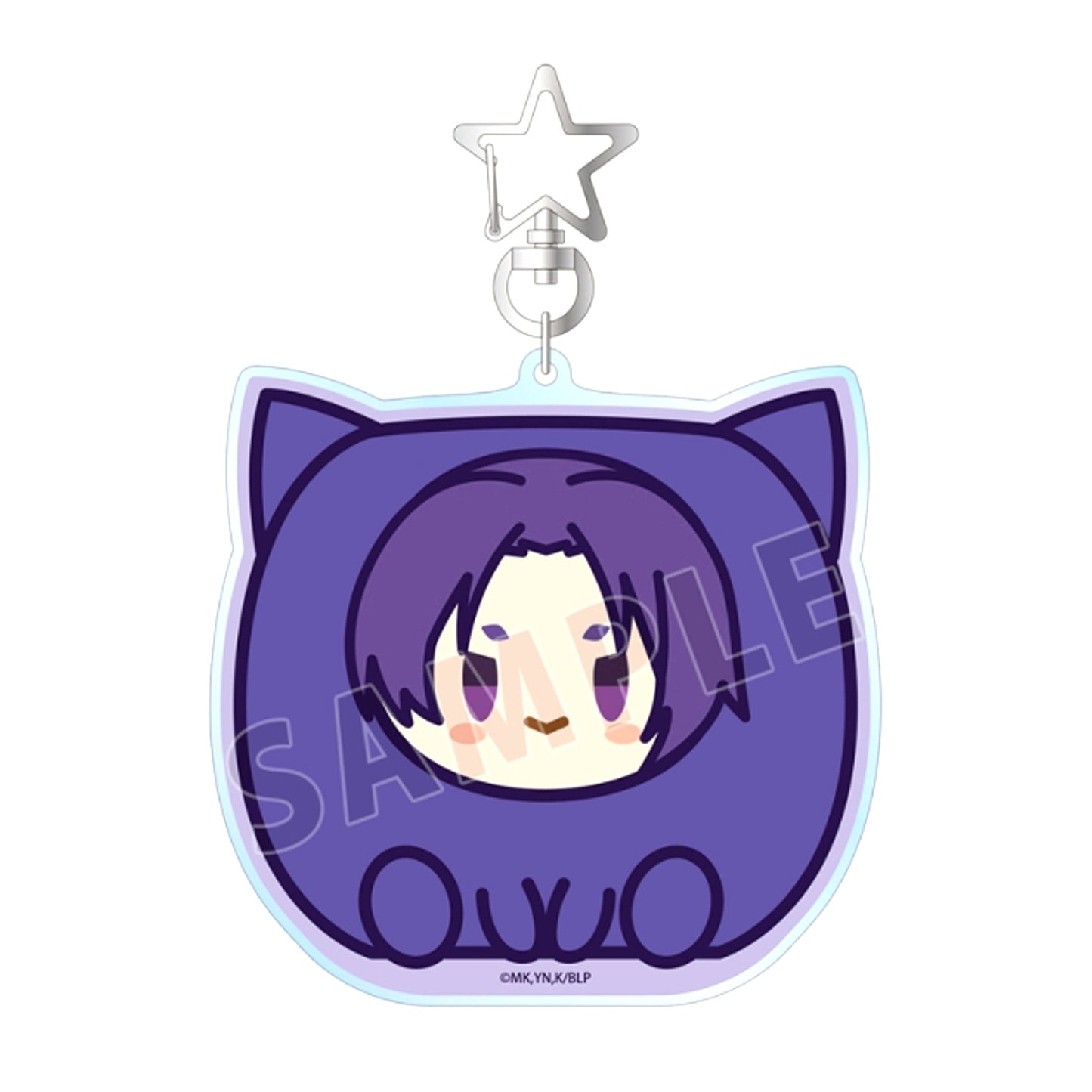 TV Anime "BLUELOCK" Mikage Reo Kemo Cube BIG Acrylic Keychain [NEW]