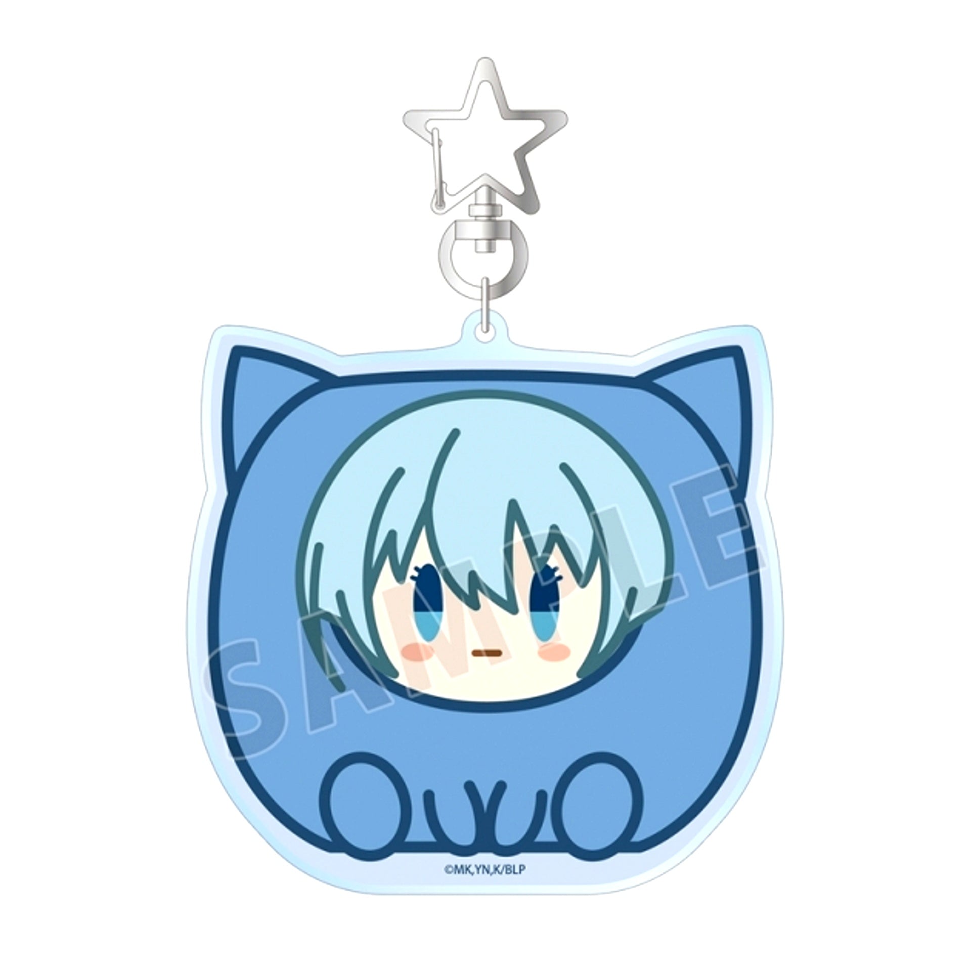 TV Anime Blue Lock Hiori Yo Kemo Cube BIG Acrylic Keychain [NEW]