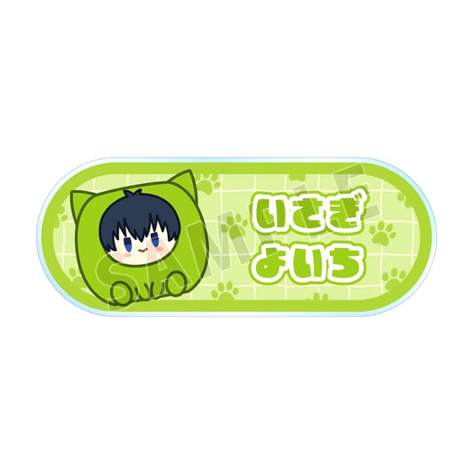 TV Anime "BLUELOCK" Isagi Yoichi Kemo Cube Acrylic Name Plate [NEW]