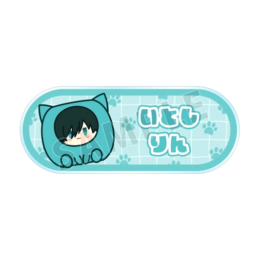 TV Anime "BLUELOCK" Itoshi Rin Kemo Cube Acrylic Name Plate [NEW]