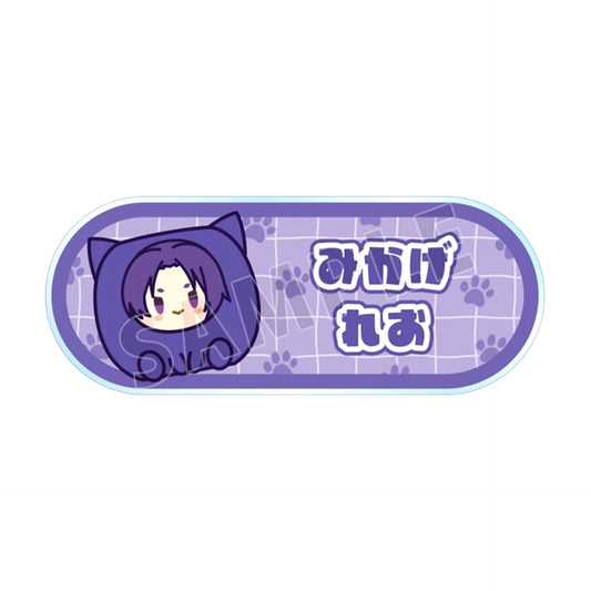 TV Anime "Blue Lock" Mikage Reo Kemo Cube Acrylic Name Plate [NEW]