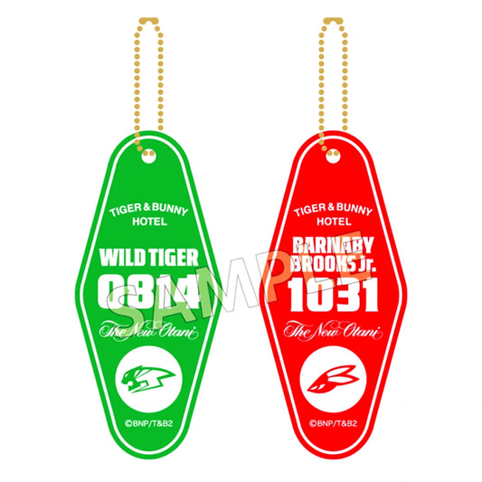 TIGER & BUNNY Hotel Collaboration Part 4 Hotel Keychain Set Goods - Keychain [NEW]