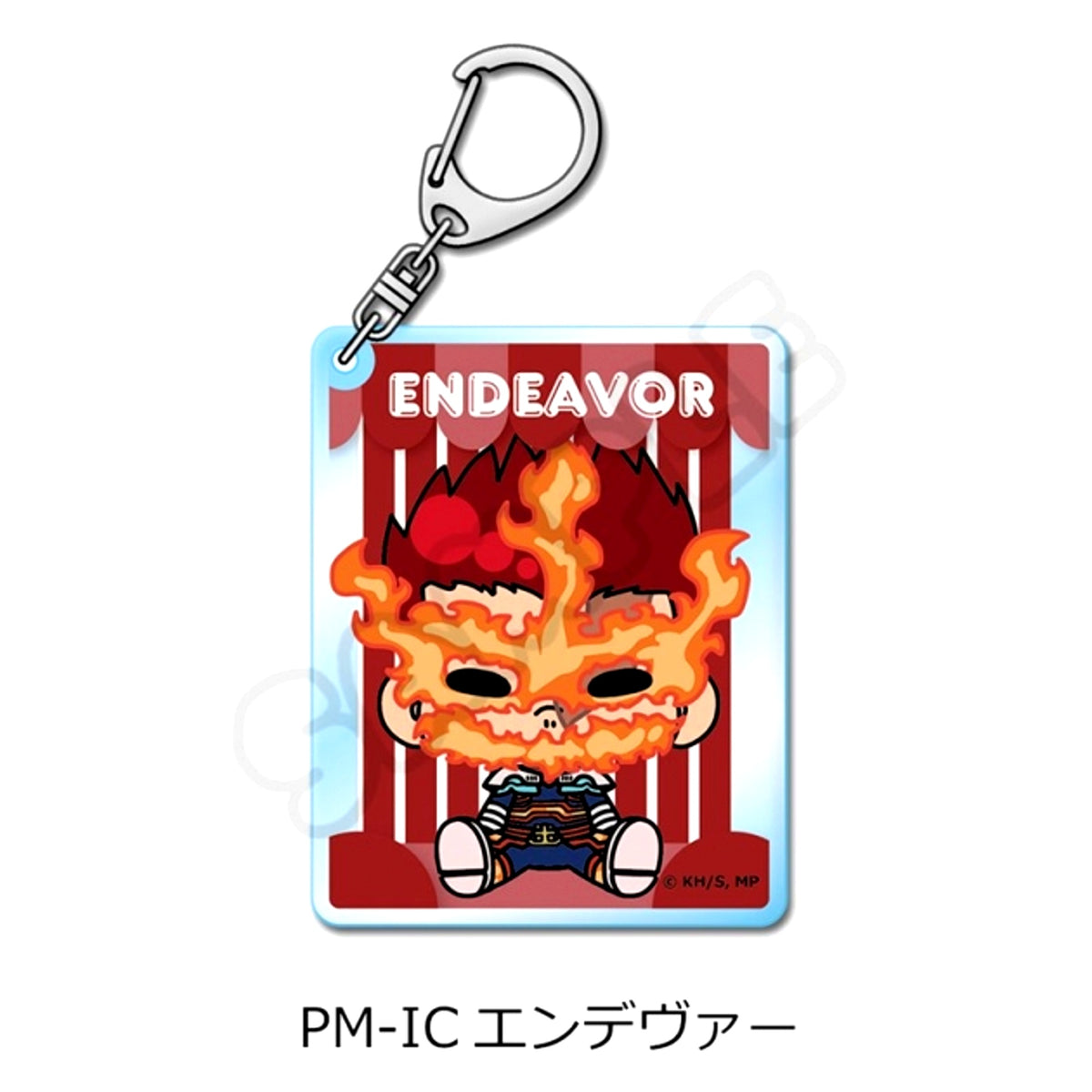 Anime My Hero Academia POTEmocho Part 6 Acrylic Keychain PM-IC(Endeavor) Goods - Keychain [NEW]