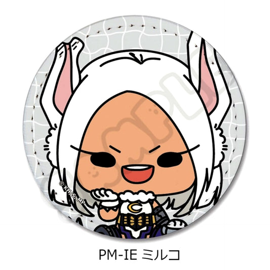 Anime My Hero Academia POTEmocho Part 6 Leather Badge PM-IE(Mirko) Goods - Badge [NEW]