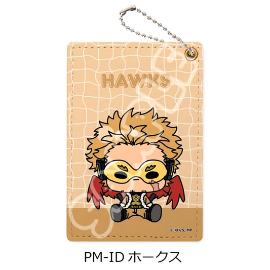 Anime My Hero Academia POTEmocho Part 6 Pass case PM-ID(Hawks) Goods - Pass case [NEW]