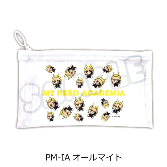 Anime "My Hero Academia" POTEmocho Vol.6 Flat Clear Pouch PM-IA (All Might) [NEW]