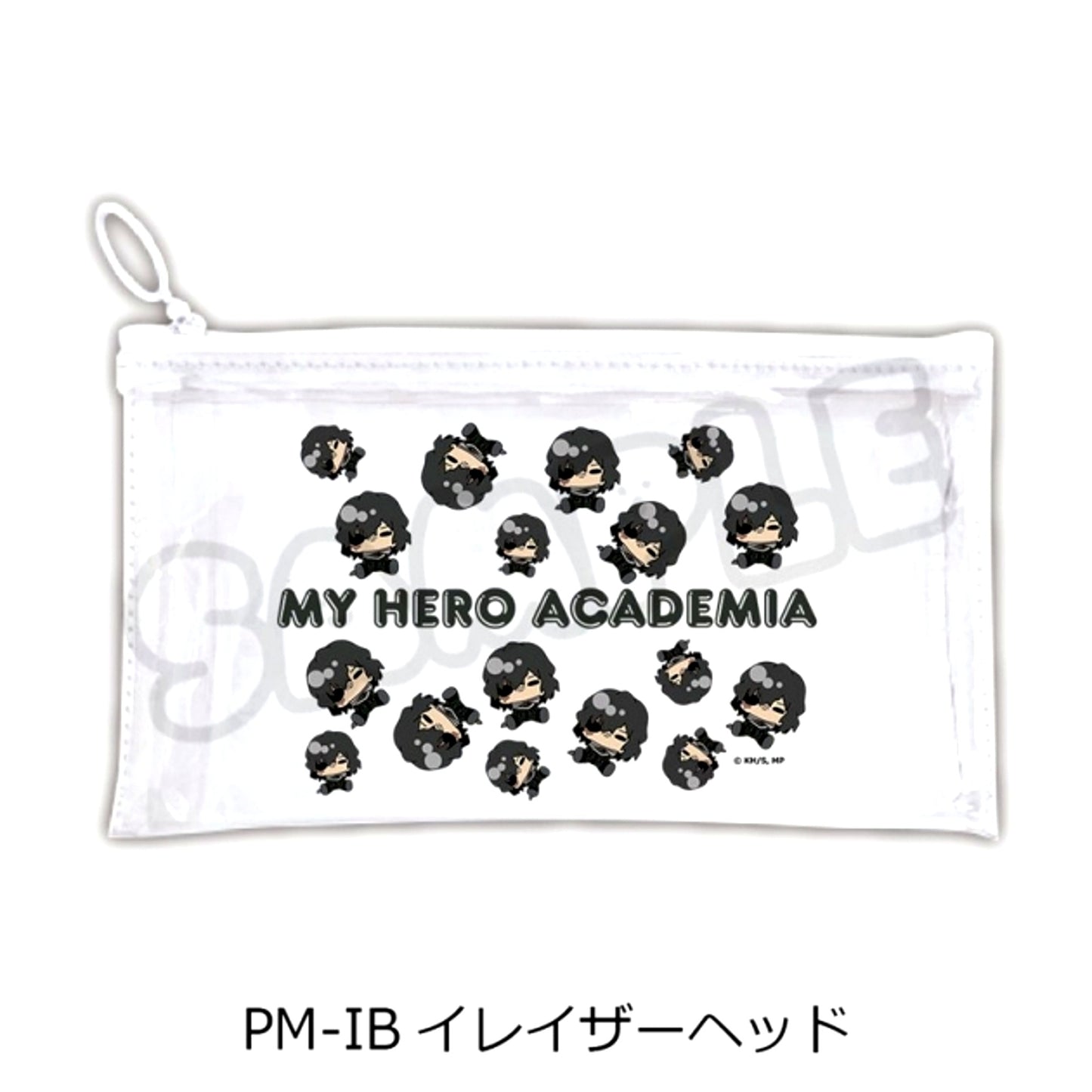 Anime "My Hero Academia" POTEmocho Vol.6 Flat Clear Pouch PM-IB (Eraser Head) [NEW]