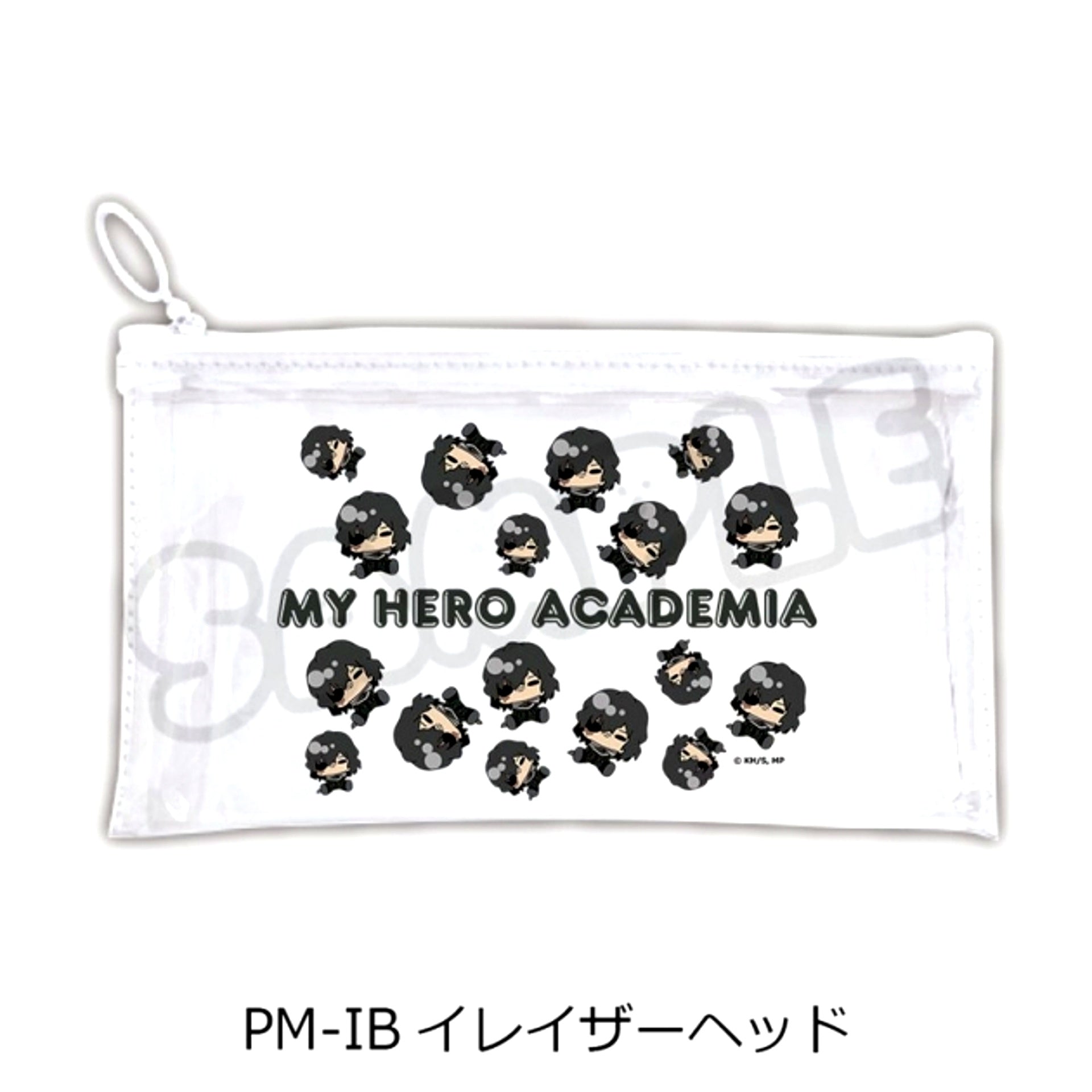 Anime "My Hero Academia" POTEmocho Vol.6 Flat Clear Pouch PM-IB (Eraser Head) [NEW]