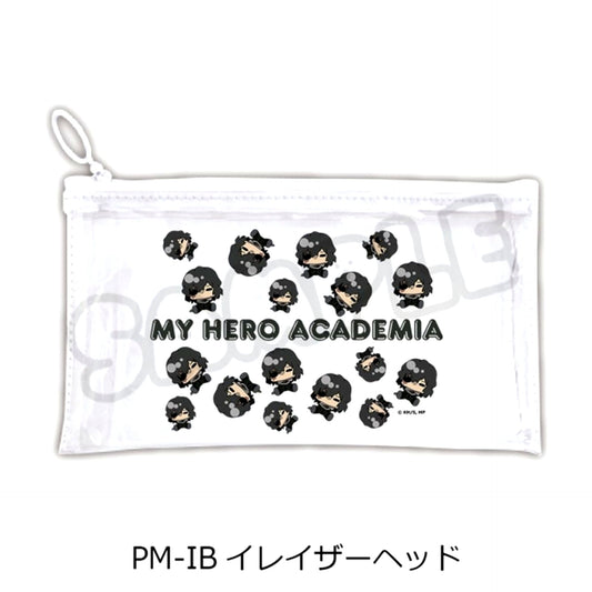 Anime "My Hero Academia" POTEmocho Vol.6 Flat Clear Pouch PM-IB (Eraser Head) [NEW]