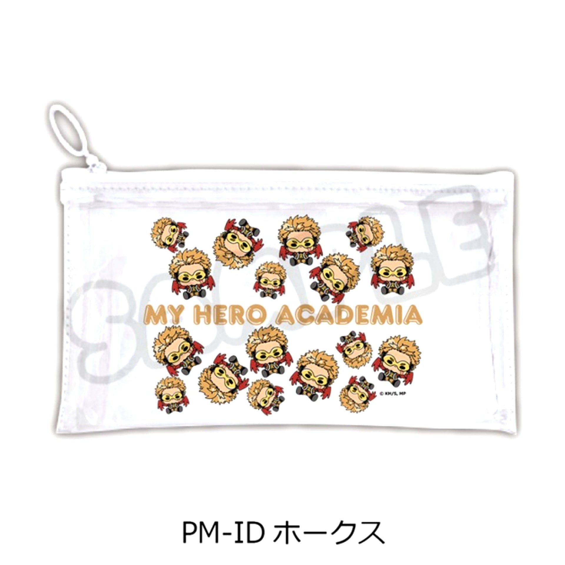 Anime "My Hero Academia" POTEmocho Vol.6 Flat Clear Pouch PM-ID (Hawks) [NEW]
