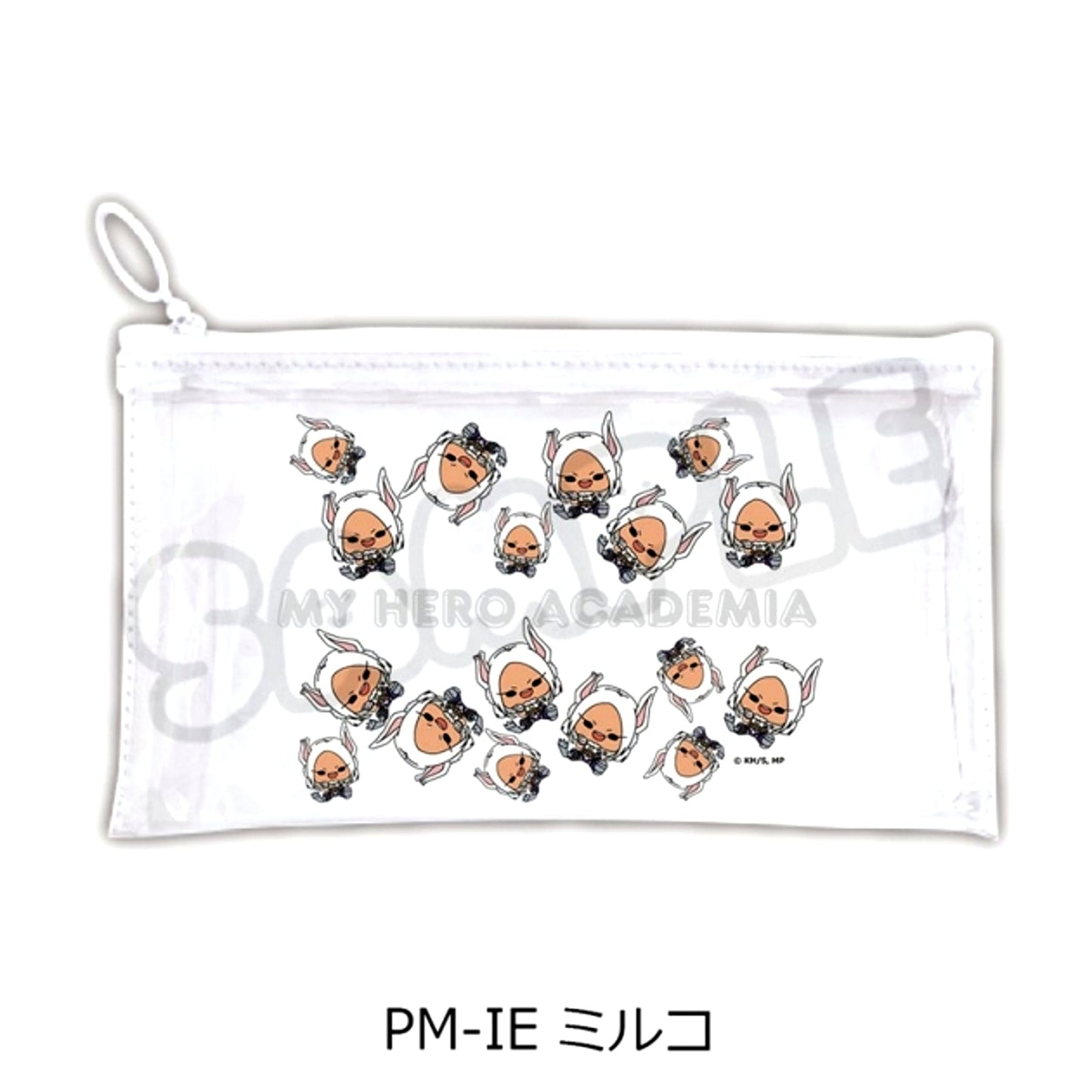 Anime "My Hero Academia" POTEmocho Vol.6 Flat Clear Pouch PM-IE (Mirko) [NEW]