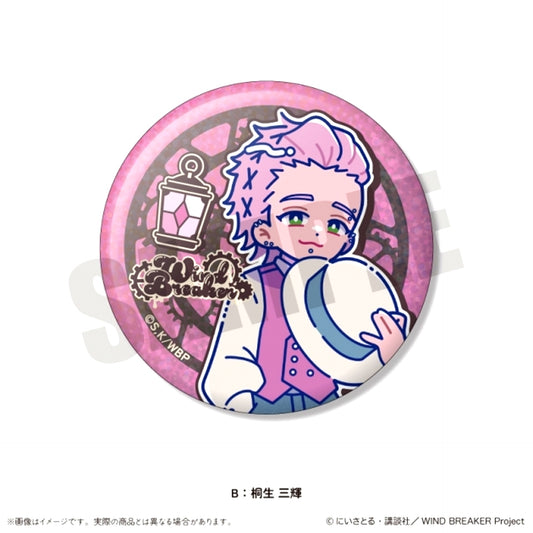 TV Anime WIND BREAKER Nyutoro Birthday Goods Mitsuki Kiryu Kirakira Can Badge B [NEW]
