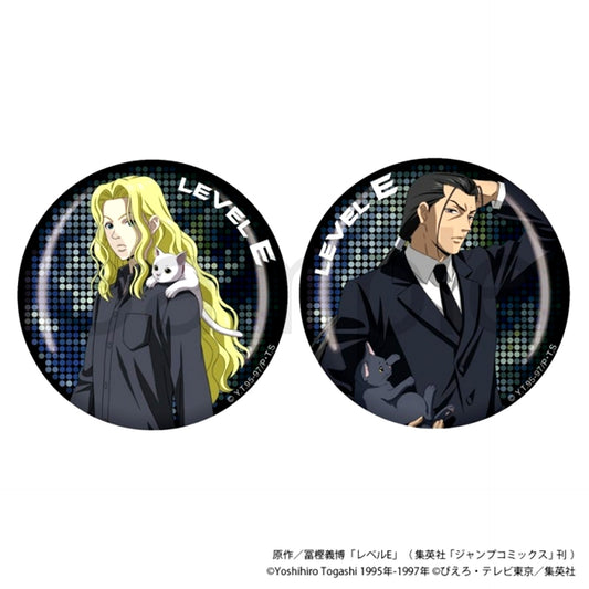 TV Anime Level E Button Set Goods - Bache [NEW]