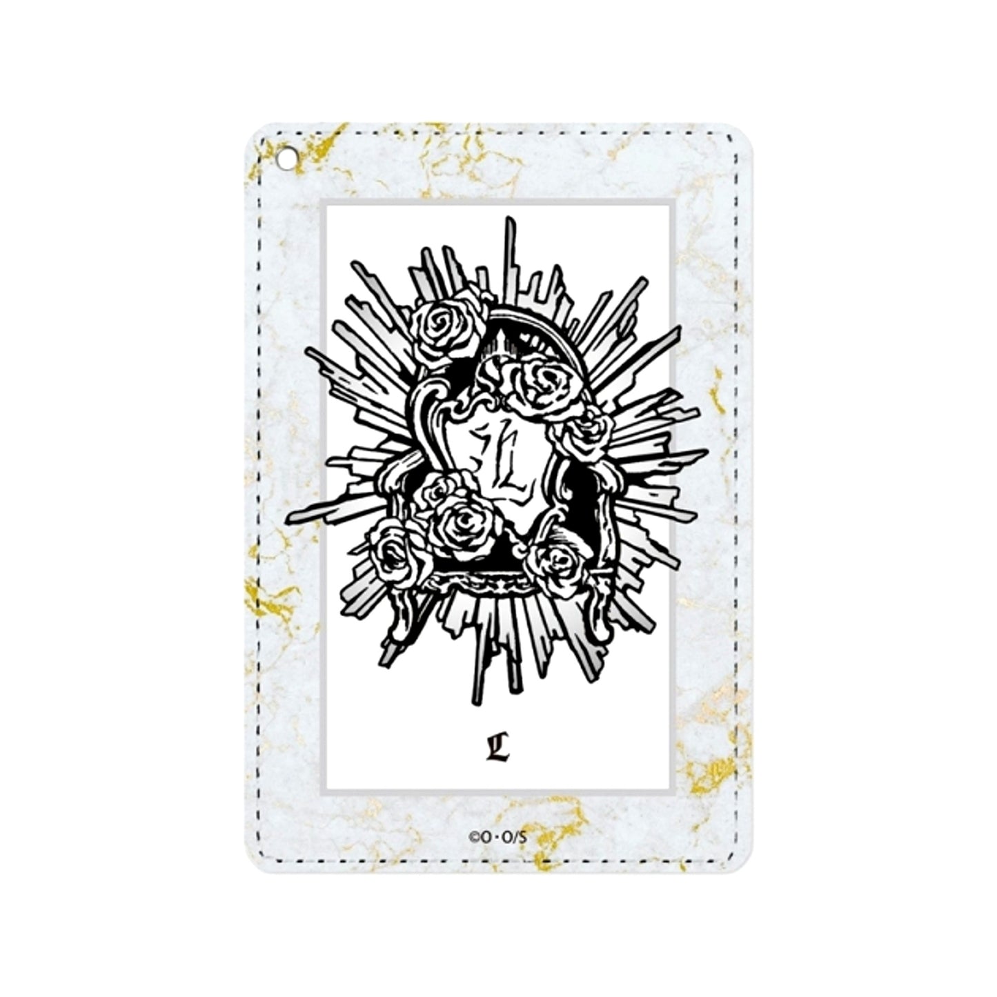 DEATH NOTE L Motif A:code 1 Pocket Pass case Goods - Pass case [NEW]