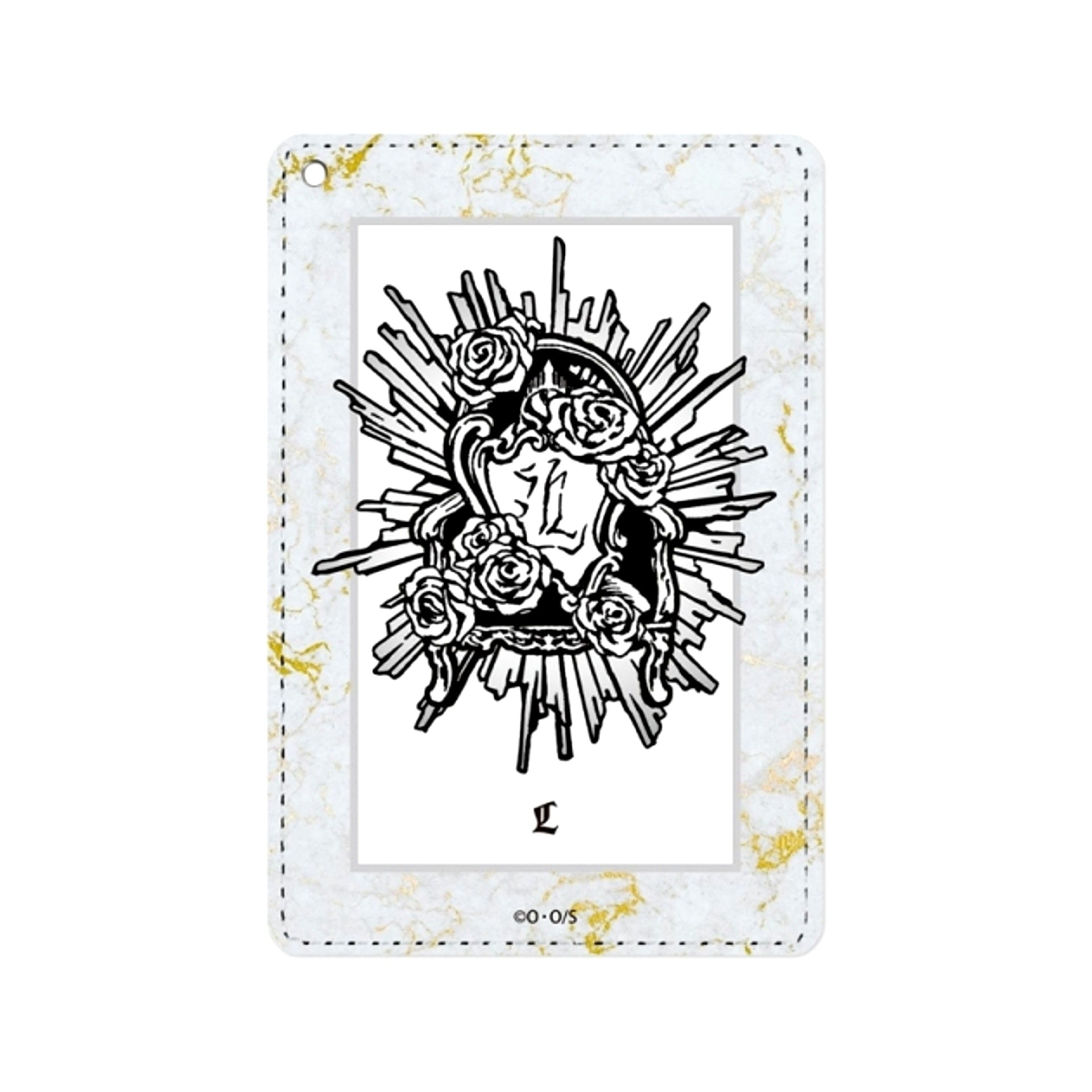 DEATH NOTE L Motif A:code 1 Pocket Pass case Goods - Pass case [NEW]