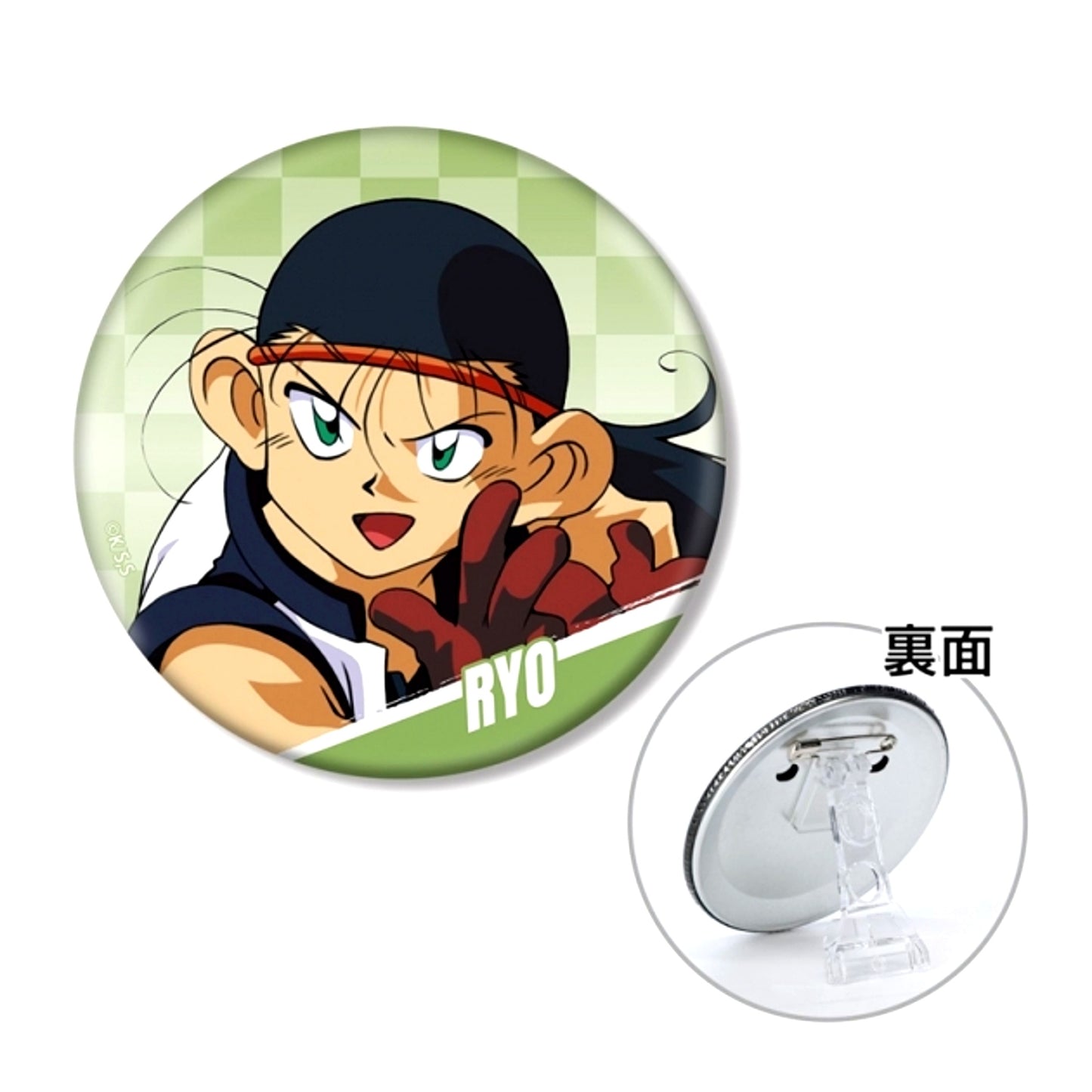 TV Anime Bakusou Kyoudai Let's & Go!! Ryo Takaba 3WAY Can Badge [NEW]