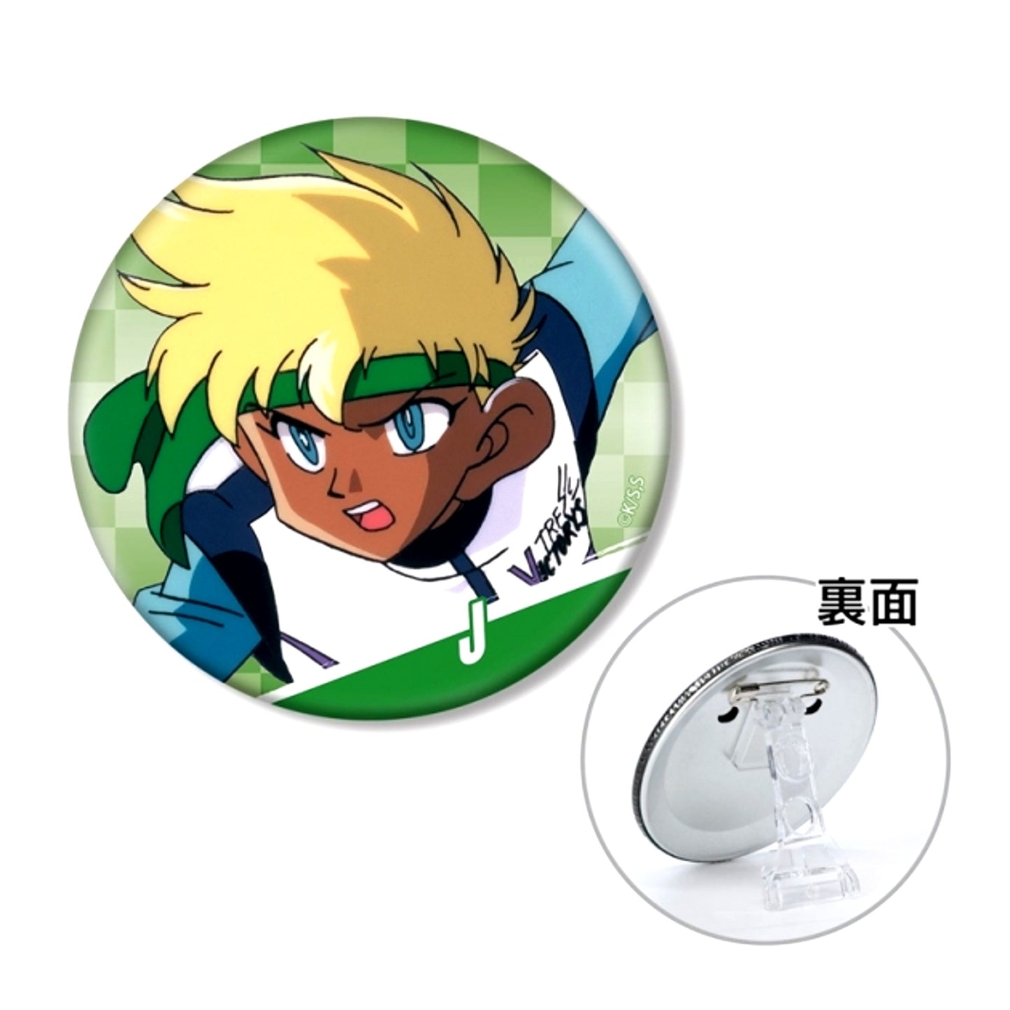 TV Anime Bakuso Kyodai Let's & Go!! J 3WAY Button Goods - Bache [NEW]