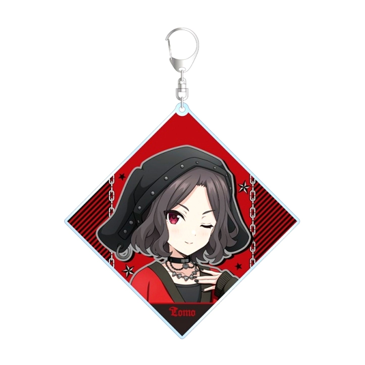 Girls Band Cry Newly Drawn Tomo Ebizuka Punk Fashion ver. BIG Acrylic Keychain [NEW]