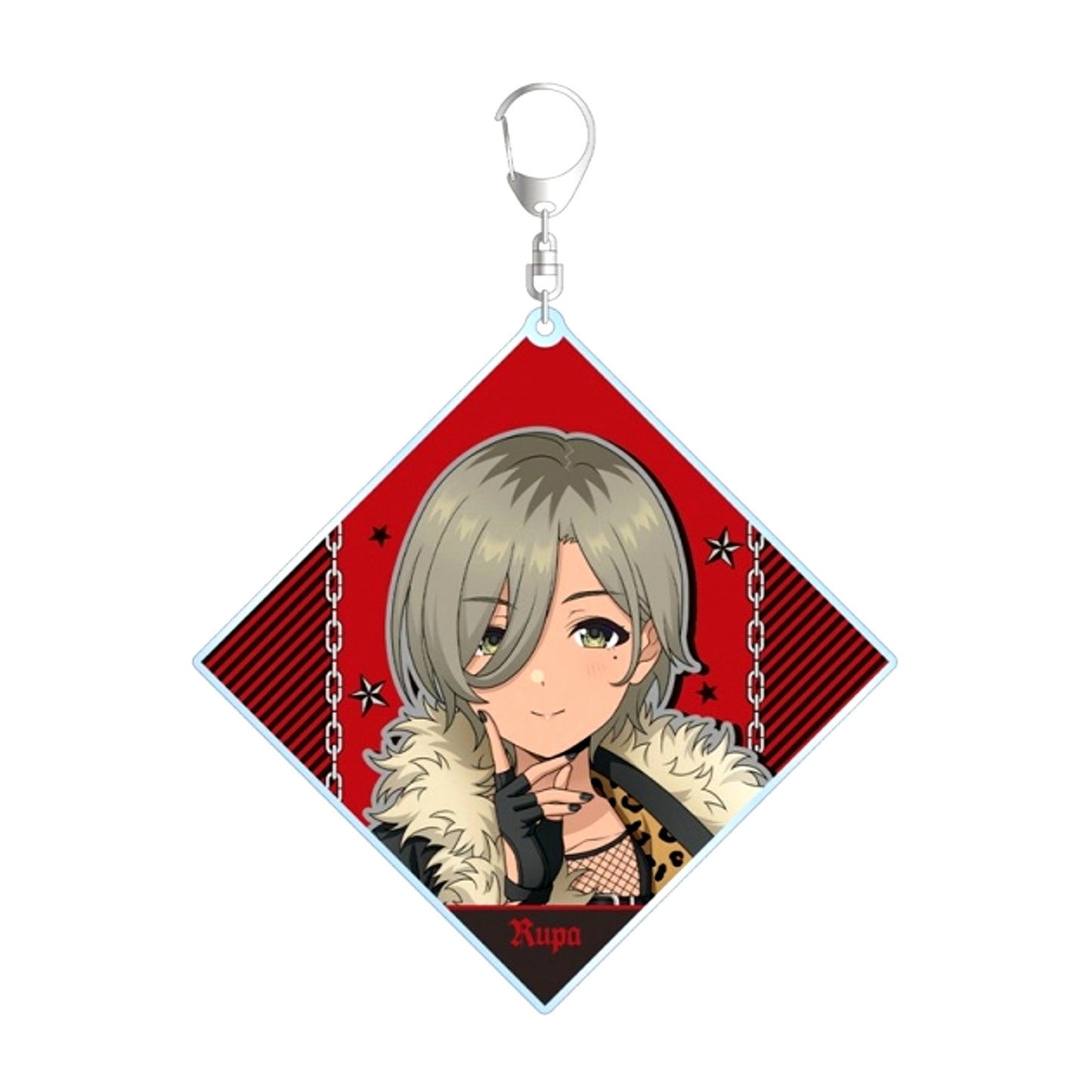 Girls Band Cry Newly Drawn Rupa Punk Fashion ver. BIG Acrylic Keychain [NEW]