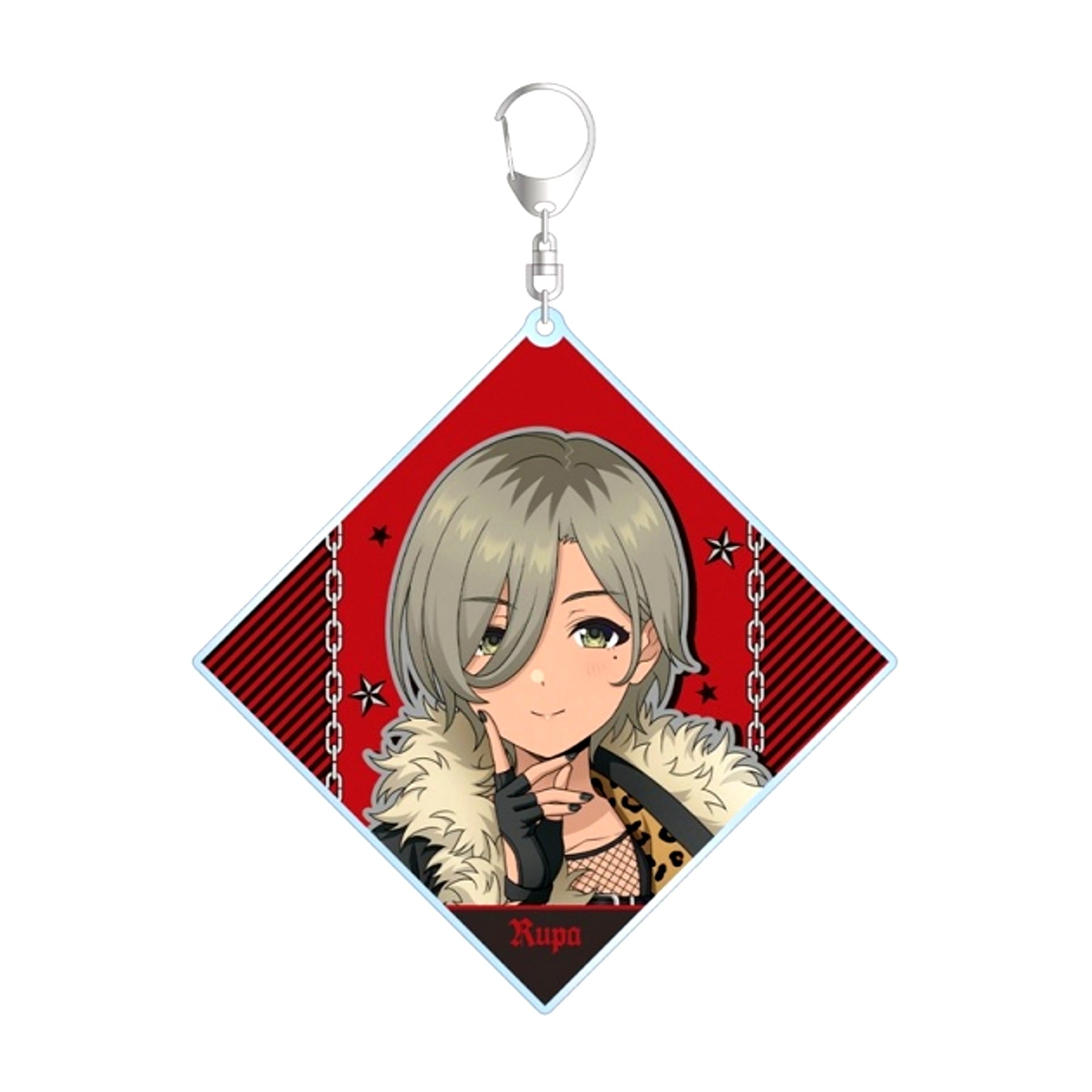 Girls Band Cry Newly Drawn Rupa Punk Fashion ver. BIG Acrylic Keychain [NEW]