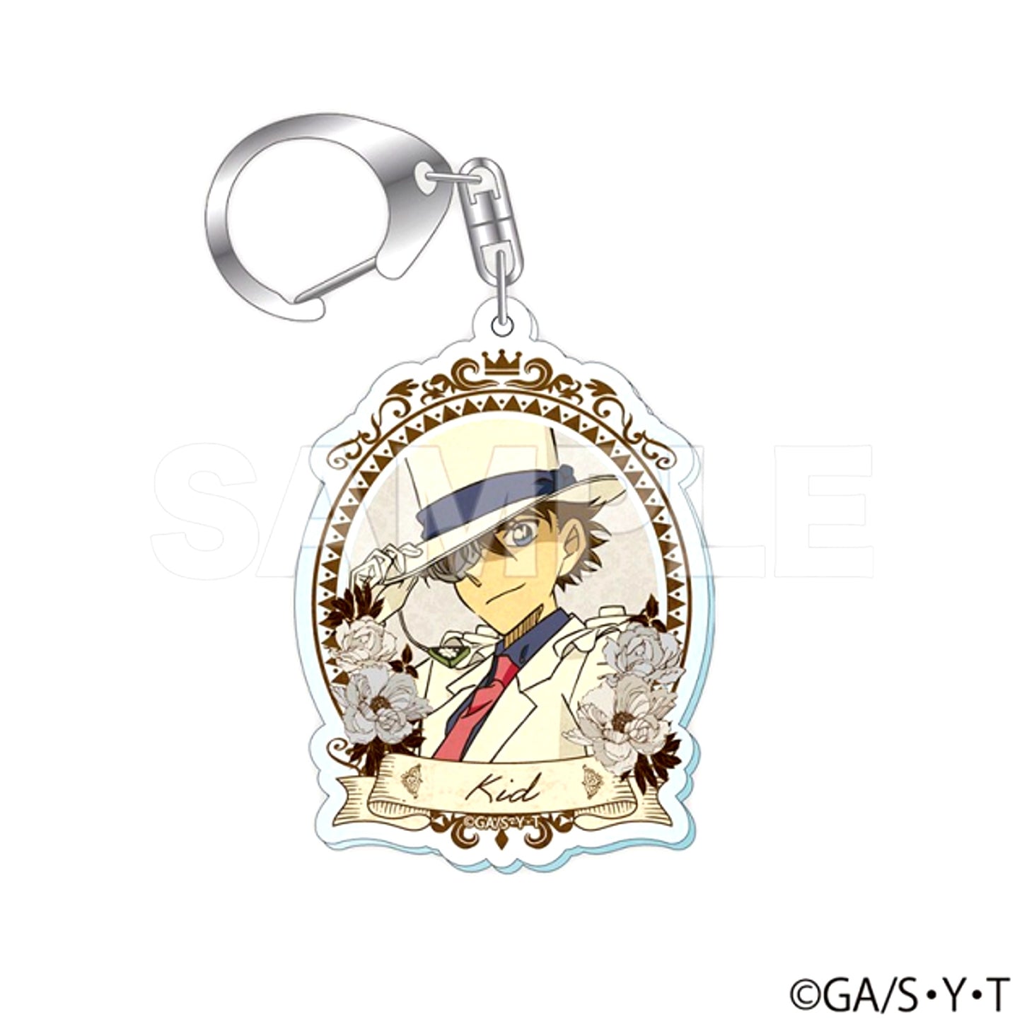 Detective Conan Acrylic Keychain Classical Kaito Kid (Reissue) [NEW]