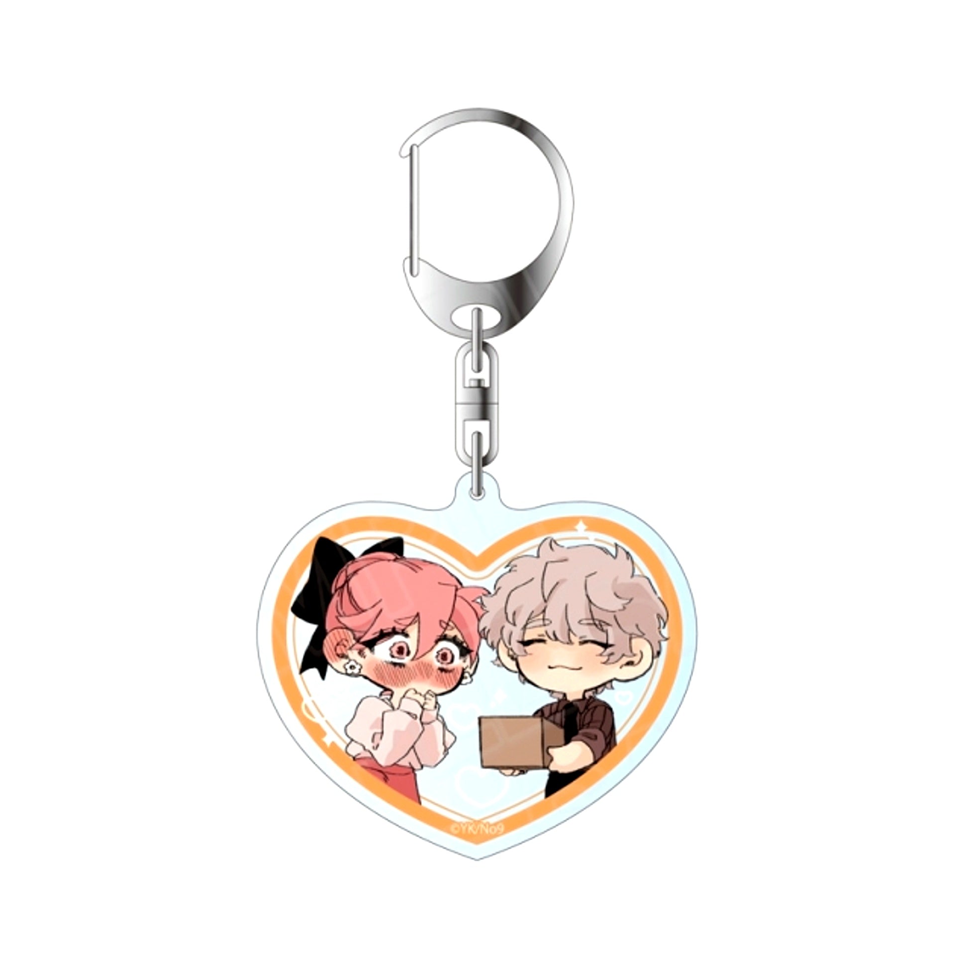 Haruno-san no Koto Nante Zenzen Suki Hologram Keychain A (Reissue) [NEW]